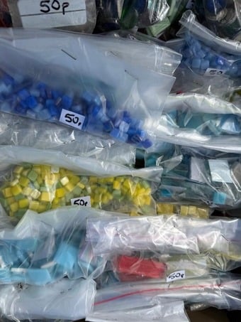 Mosaics, 50p a bag