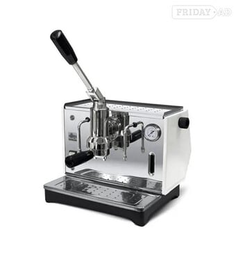 Ponte Vecchio Lusso 1Gr Chrome & Rancilio Rocky SD