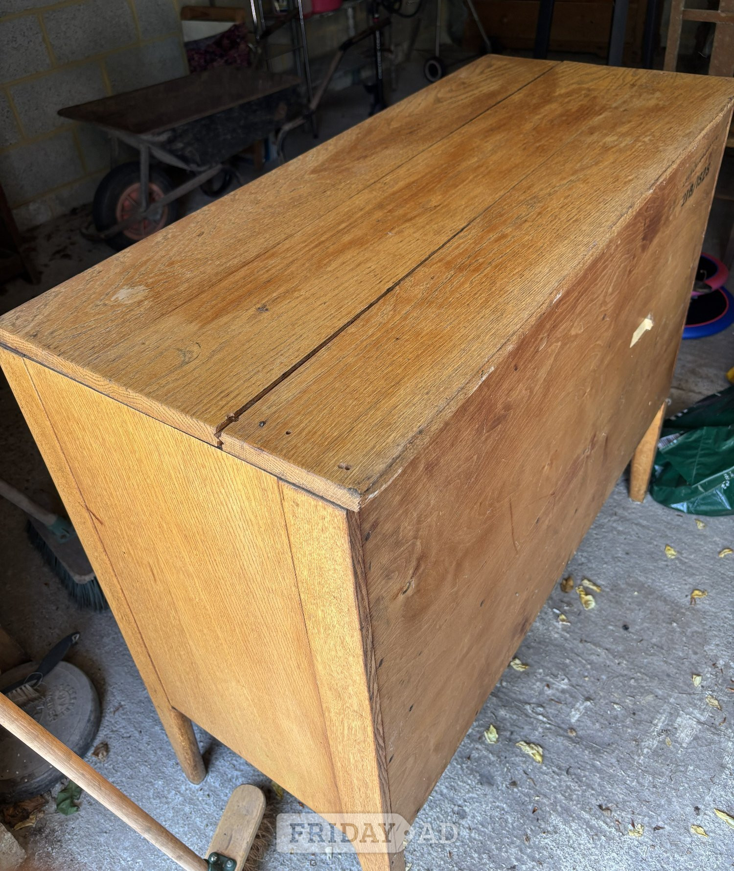 Crawley spacious wooden storage cabinet