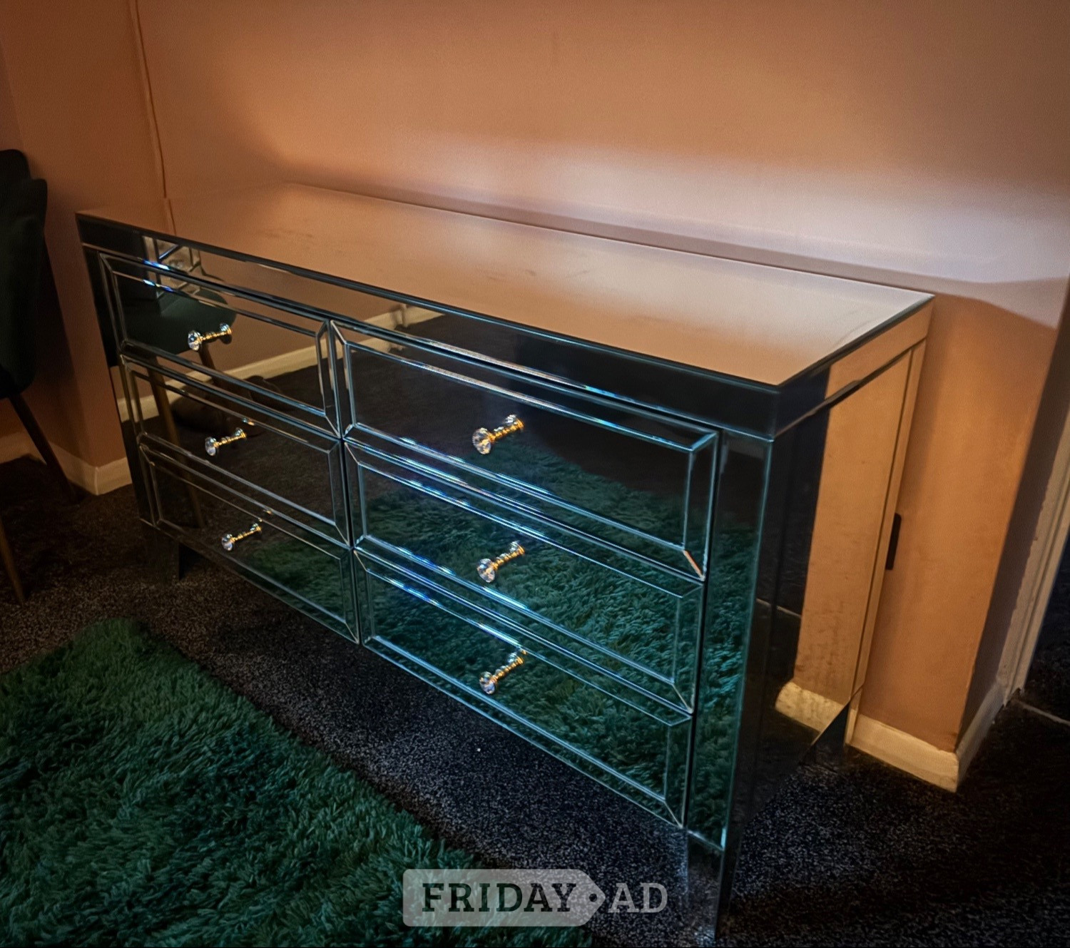 Southampton Mirrored bedroom set