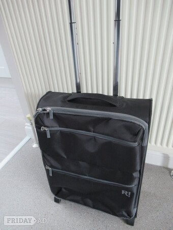 Small black suitcase