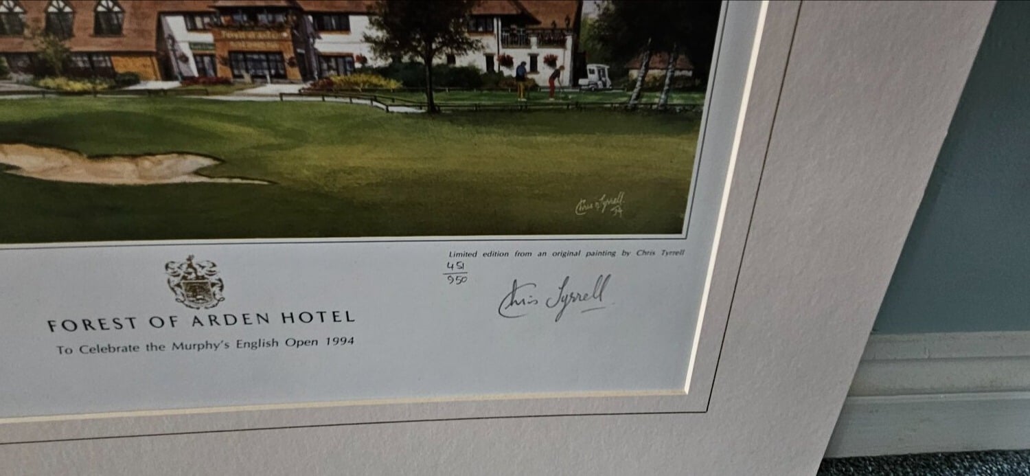 Forest of Arden Hotel Limited Print - Antiques & Collectables
