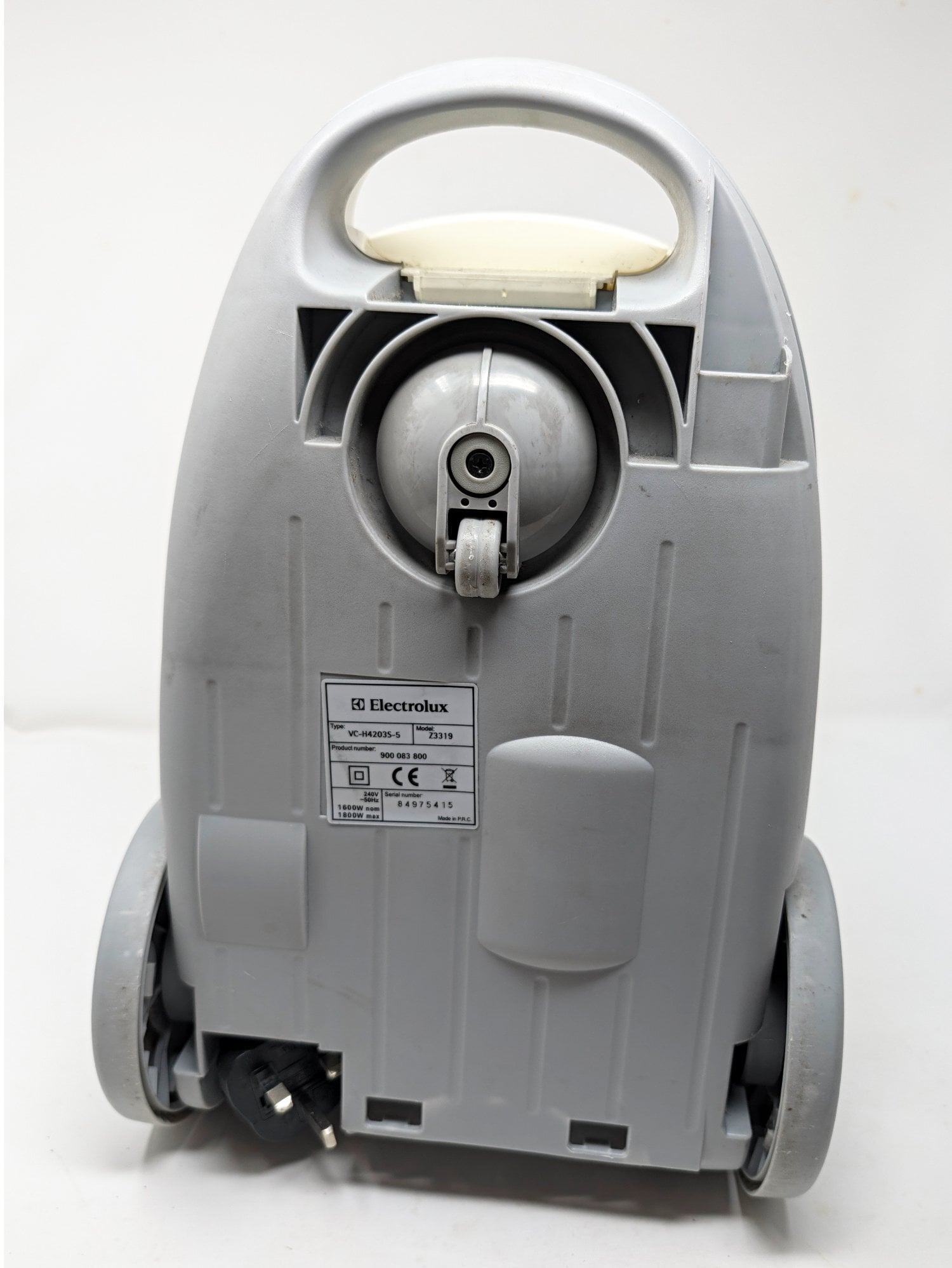Electrolux 1800W Cylinder Bagged Vacuum Cleaner Z3319