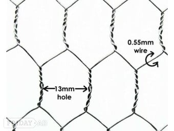Galvanised chicken Wire Mesh Netting