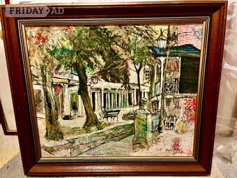Acylic painting by Beryl Fenton 