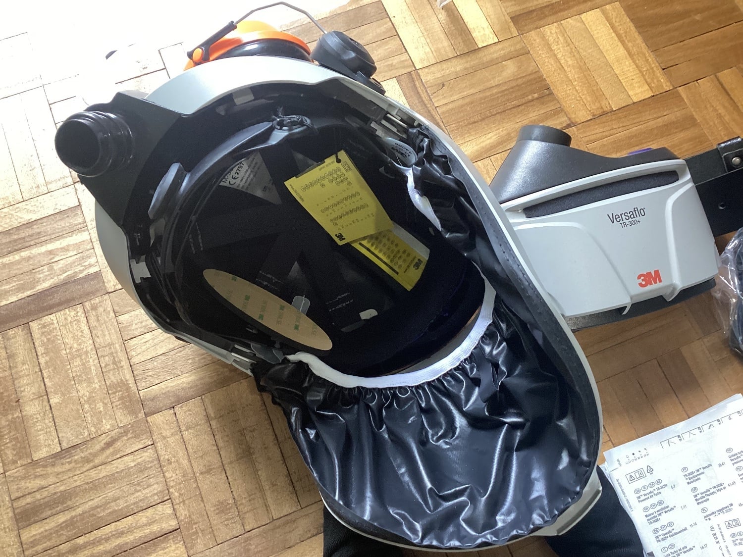 Littlehampton Powered Air Respirator. 3M Versaflo TR-300+. Never used