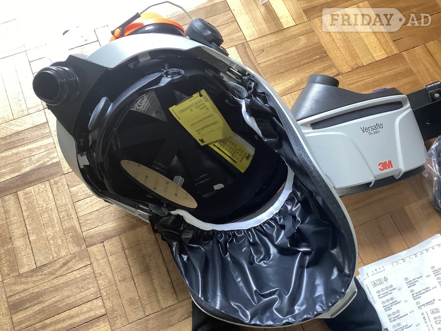 Littlehampton Powered Air Respirator. 3M Versaflo TR-300+. Never used