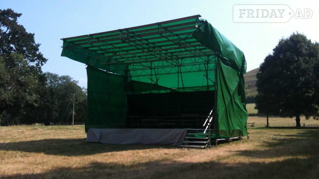 170gsm Mono Cover Green Tarpaulins in Kinross