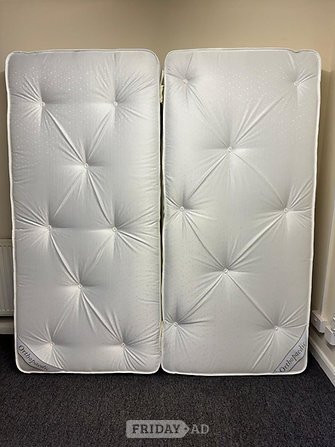 SUPER KING size - Apollo Semi orthopaedic mattress.