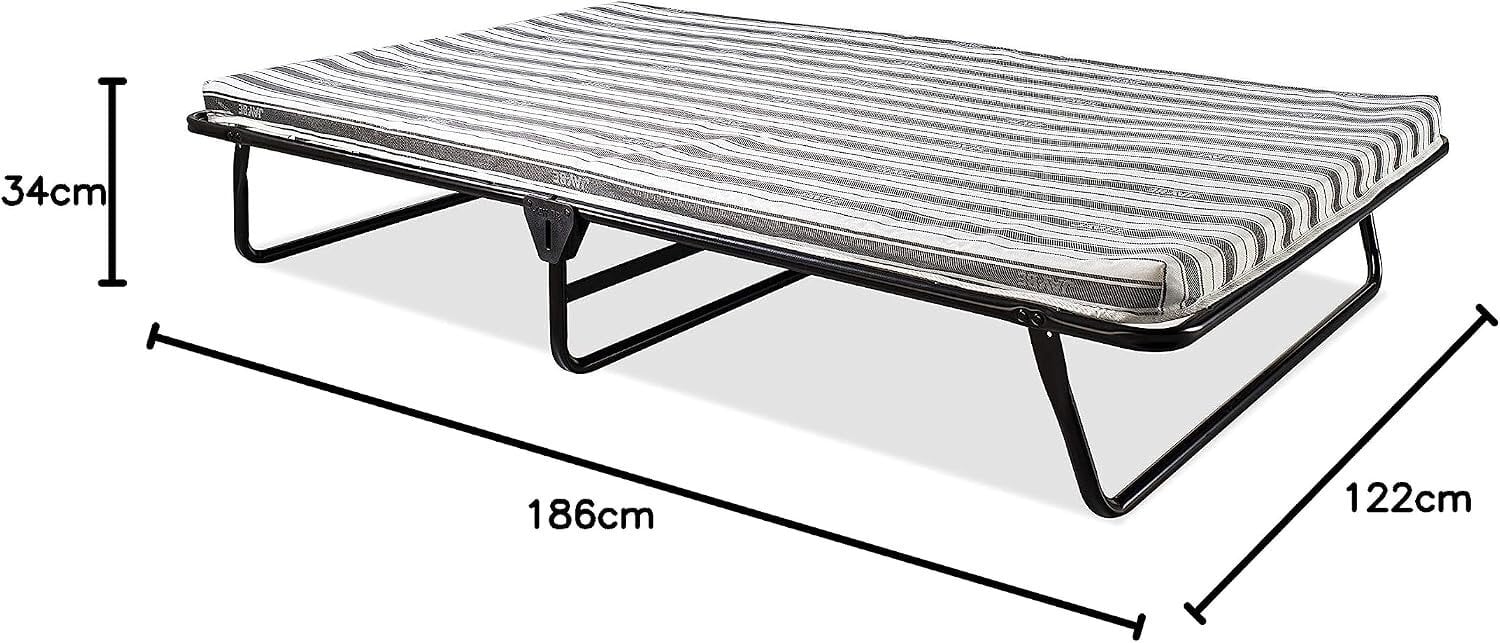 East Grinstead Jay-be Folding 'Small Double' Guest Bed - v. compact fold-up bed