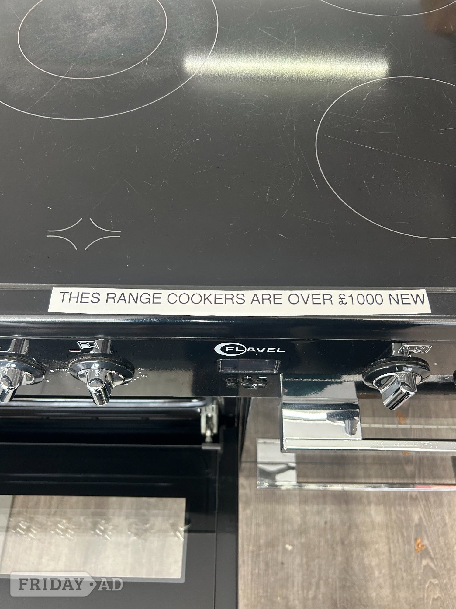 FLAVEL MILANO 100 ELECTRIC RANGE COOKER - Home Appliances in St. Leonards-On-Sea