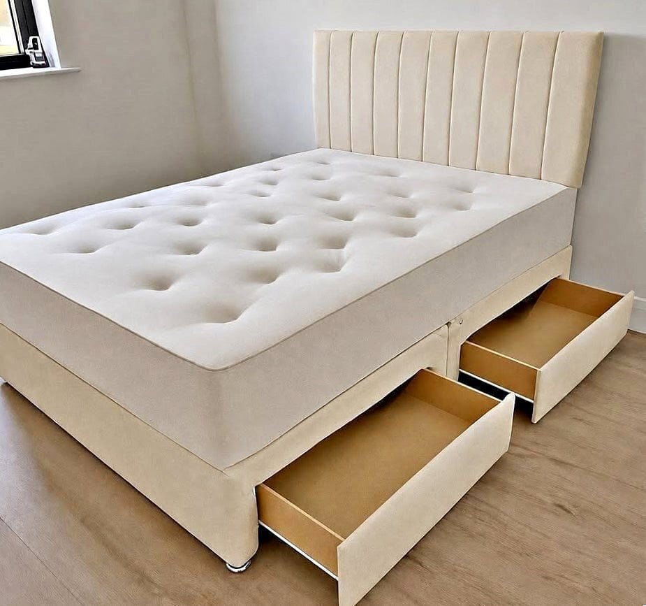 Divan Double Bed With mattress & drawers storage for sale   in Birmingham