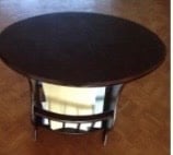 Coffee table / magazine holder.      Calls only.  