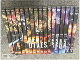 Doctor Who DVD Files x17