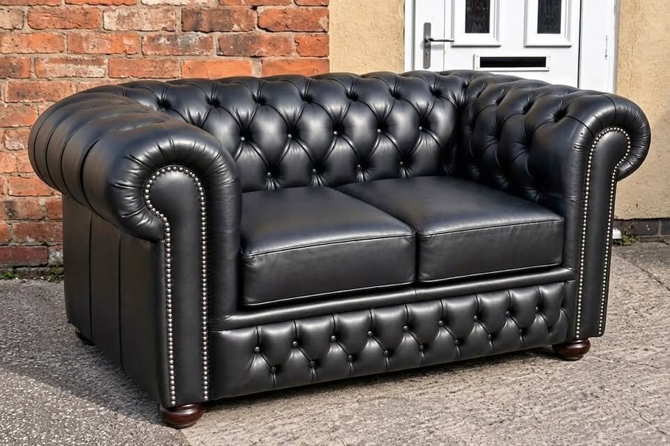 Luxury 3+2 Seater Sofa With Chesterfield Design For Sale & COD