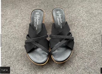 Ladies Cork Wedges size 6