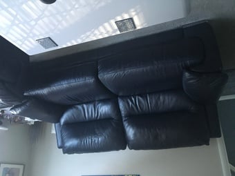 3  seater leather sofa