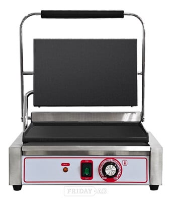 Commercial Single Large Panini, Toastie, Contact Grill machine