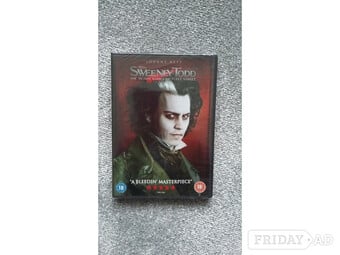 Brand new in packet Sweeney Todd DVD