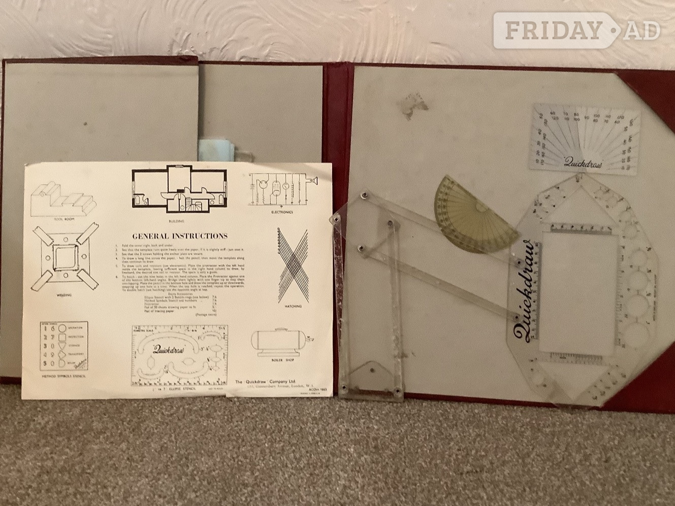 Vintage QuickDraw drawing aid in Burgess Hill