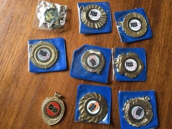 Old modern medals