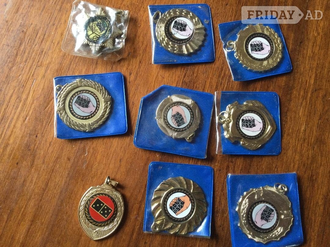 Old modern medals in Worthing