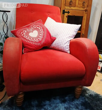 **FREE**Red DFS Armchair 