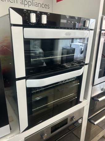 BELLING BUILT IN DOUBLE OVEN