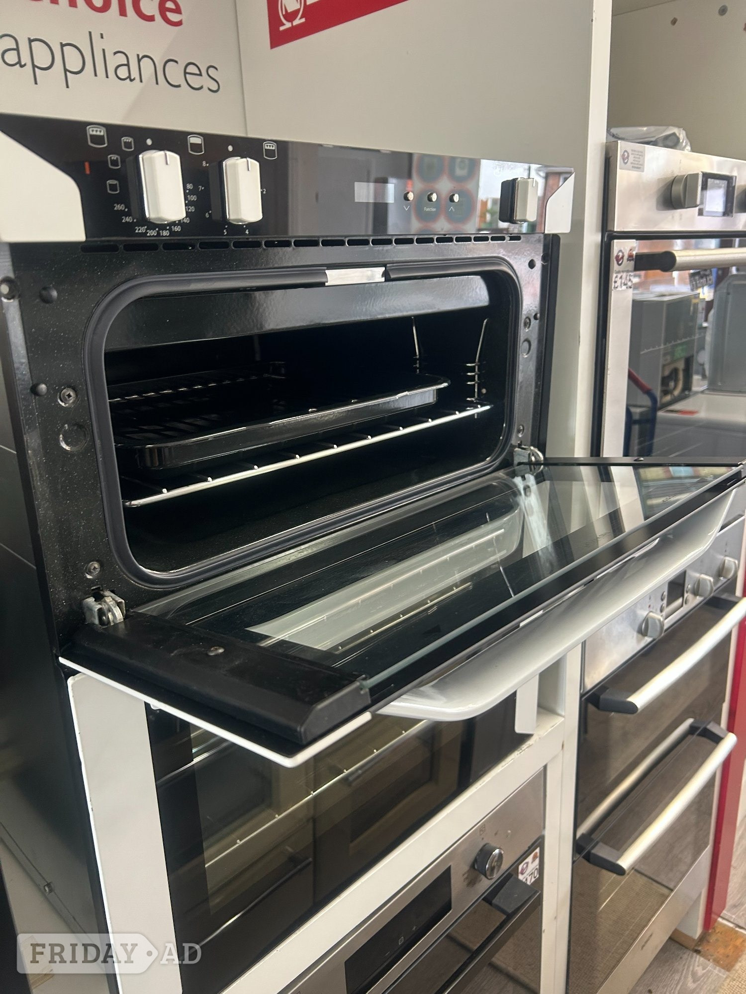 BELLING BUILT IN DOUBLE OVEN