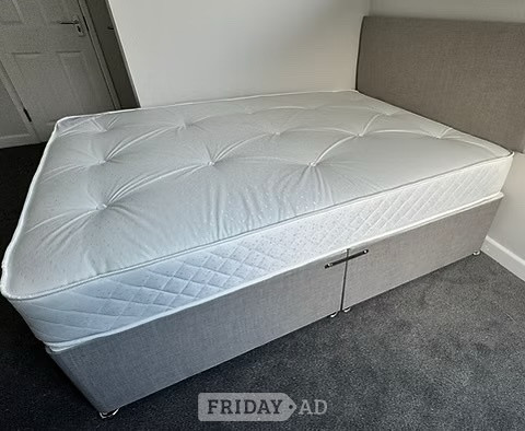 Rotherham 4 foot apollo mattress with divan base and headboard