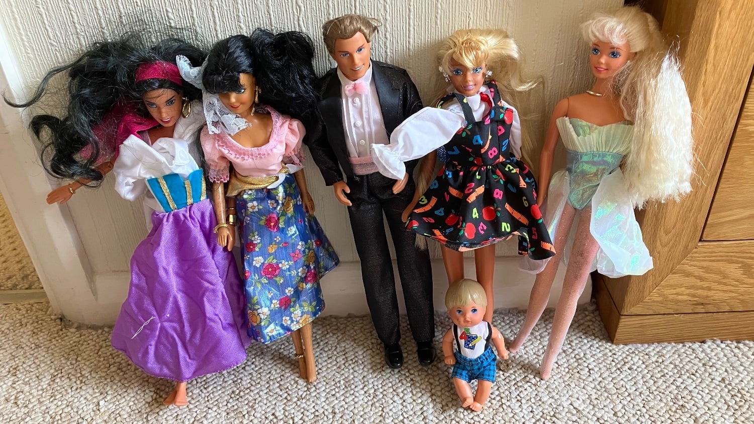 Peacehaven Barbie, Ken & Esmeralda doll collection excellent condition