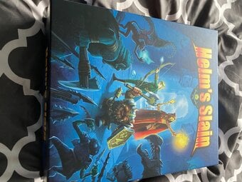 Fantasy Board Game: Helm's Slain. Like new. 