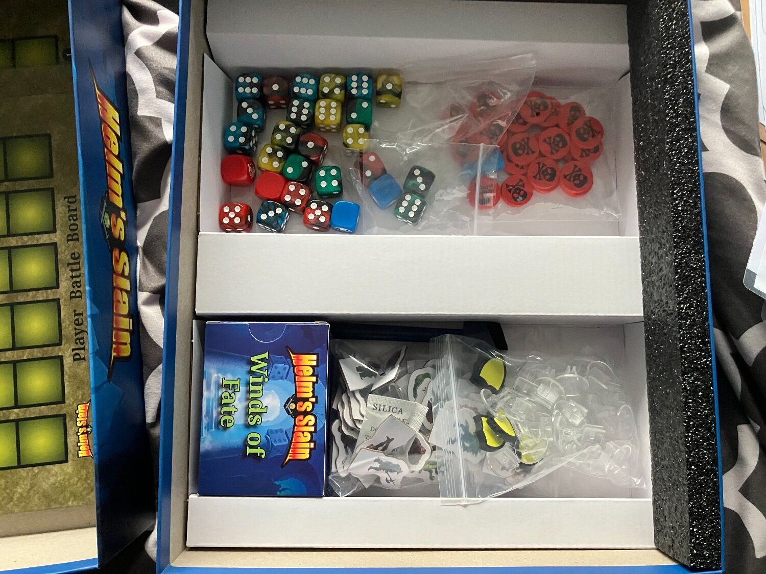 Fantasy Board Game: Helm's Slain. Like new. 