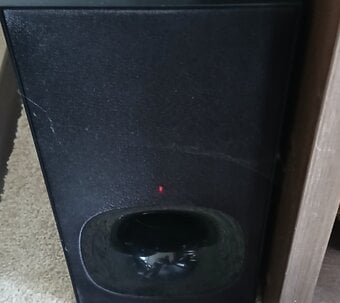 Soundbar and Woofer 