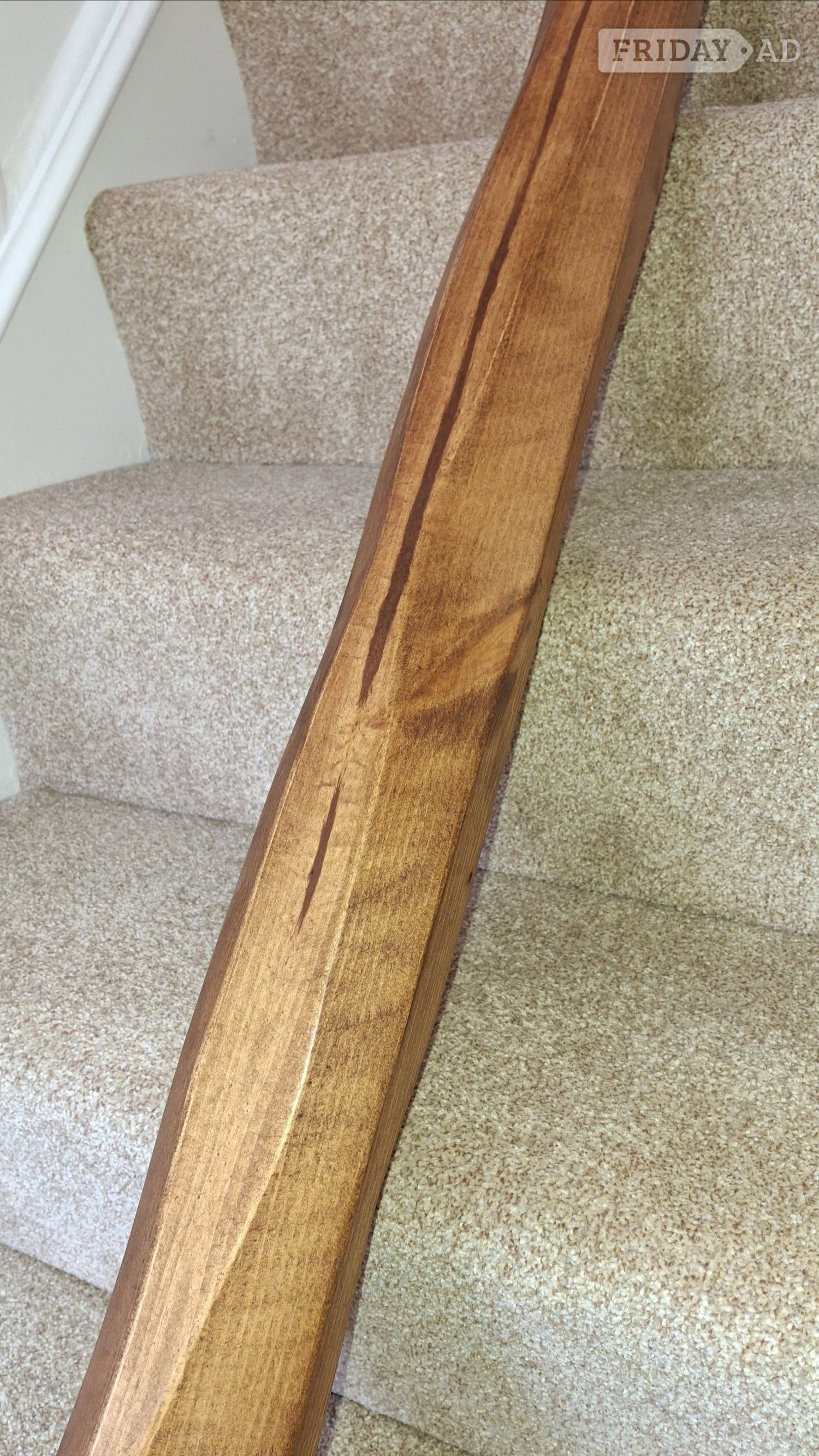 Solid Wood Stair Handrail bannister – New 