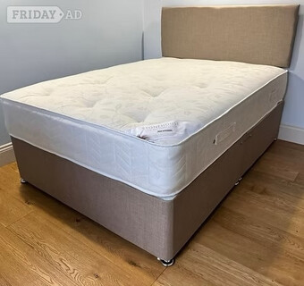ROYAL VERY FIRM ORTHOPAEDIC MATTRESS DIVAN AND HB - SUPER KING