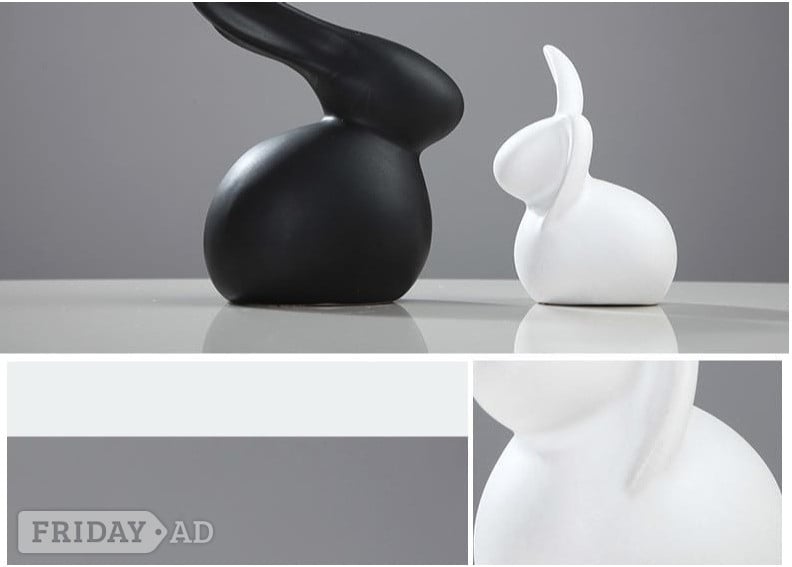 Modern sitting Ceramic Rabbit