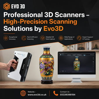 Professional 3D Scanners – High-Precision Scanning Solutions