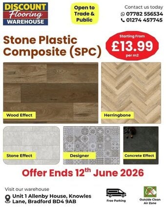SPC Flooring from £13.99/m² – Huge Choice of Styles