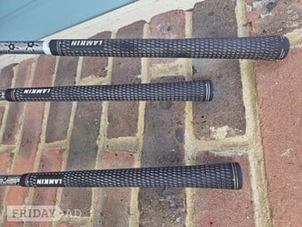 Mizuno JPX800 Driver and 2 hybrids