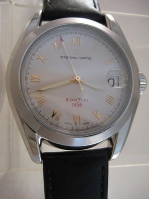 Eterna KonTiki '1958' special limited edition watch.