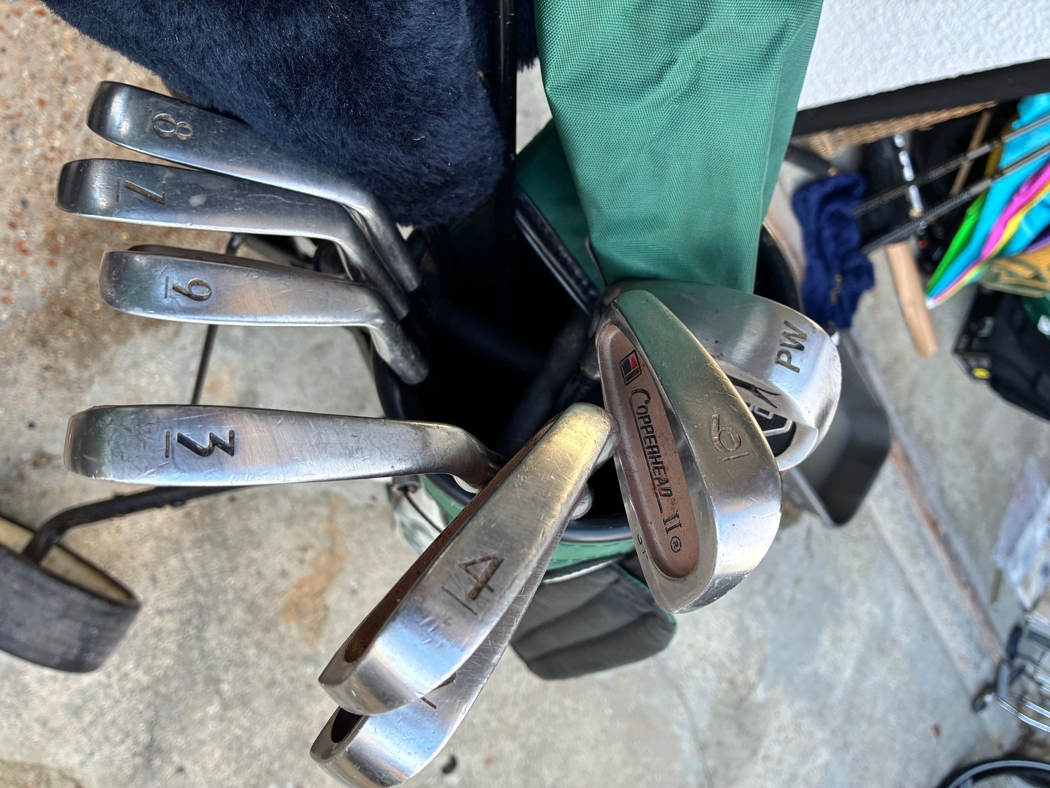 Folkestone Left hand golf clubs  