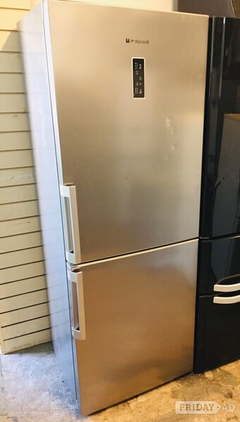 Hotpoint Silver big size frost free fridge freezer 