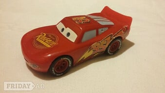 Disney Pixar Lightning Mcqueen flip car