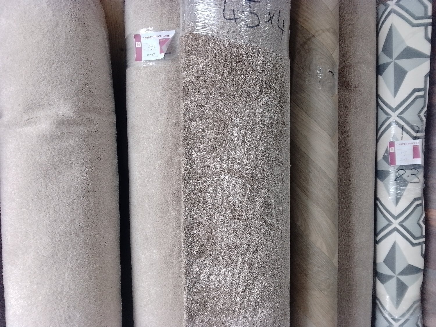 Rotherham Various Carpet and Vinyl Rollends