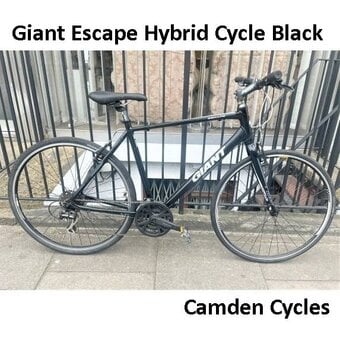 Giant Escape Hybrid Cycle Black