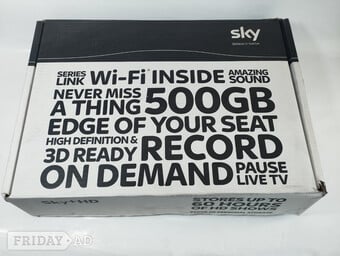 SKY + HD Box Set 2 Remote Controllers 500GB Model DRX890WL-C