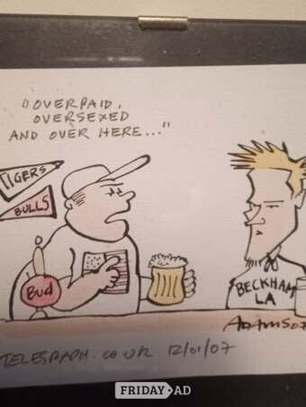 2007 Beckham cartoon