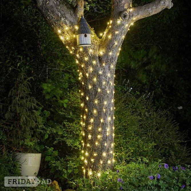 Smart Solar 100 Firefly Multi-Coloured String Lights