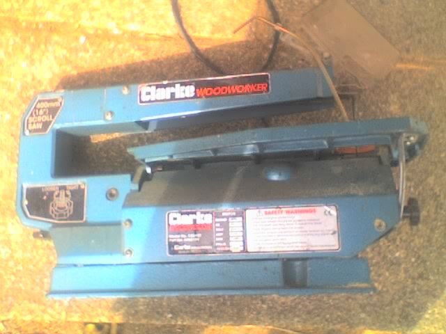 Clarke Woodworker CSS400 90W Single Speed Scroll Saw 230V - USED